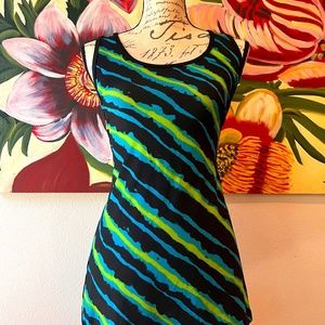 Champion athletic tank top Green,Black, and Blue